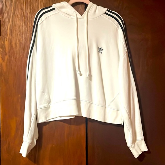 adidas Sweaters - Adidas cropped hoodie